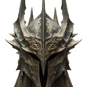 Good Sauron'S Helmet Vinyl Car Decal Sticker – Waterproof & UV-Resistant 3.4133333333333336"