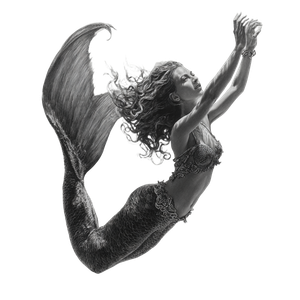 Mermaid Diving V2 Vinyl Car Decal Sticker – Waterproof & UV-Resistant 6.826666666666667"