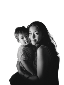 Native Mother & Child Vinyl Car Decal Sticker – Waterproof & UV-Resistant 4.1066666666666665"