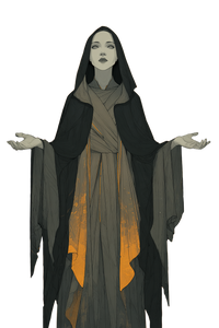 High Priestess Tarot V5 Vinyl Car Decal Sticker – Waterproof & UV-Resistant 8.96"