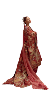 Luxurious Hanfu Beauty Vinyl Car Decal Sticker – Waterproof & UV-Resistant 4.8533333333333335"