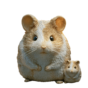 Cute Hamster Art V2 Vinyl Car Decal Sticker – Waterproof & UV-Resistant 3.4133333333333336"