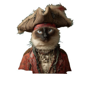 Pirate Siamese Cat V10 Vinyl Car Decal Sticker – Waterproof & UV-Resistant 3.4133333333333336" Pirate Siamese Cat V10 Vinyl Car Decal Sticker – Waterproof & UV-Resistant 3.4133333333333336"