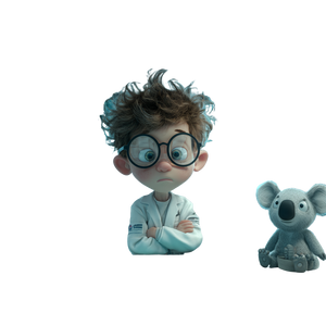 Young Lunar Scientist Vinyl Car Decal Sticker – Waterproof & UV-Resistant 6.826666666666667"