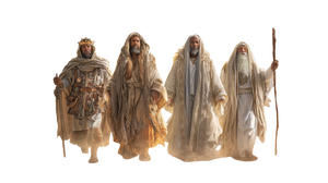 Majestic Prophetic Figures Vinyl Car Decal Sticker – Waterproof & UV-Resistant 2.72"