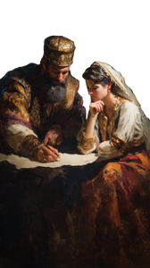 King Solomon Painting Vinyl Car Decal Sticker – Waterproof & UV-Resistant 4.8533333333333335"