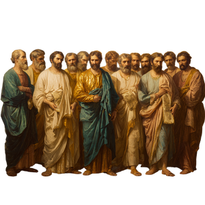 Apostles In Unity Vinyl Car Decal Sticker – Waterproof & UV-Resistant 3.4133333333333336" Apostles In Unity Vinyl Car Decal Sticker – Waterproof & UV-Resistant 3.4133333333333336"