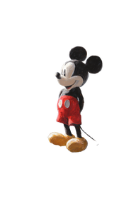 Mickey On Mountain Vinyl Car Decal Sticker – Waterproof & UV-Resistant 9.706666666666667"