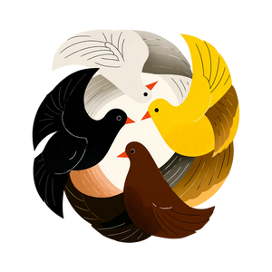 Doves Of Peace Vinyl Car Decal Sticker – Waterproof & UV-Resistant 3.4133333333333336"