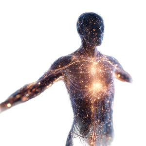 Stellar Human Figure Vinyl Car Decal Sticker – Waterproof & UV-Resistant 6.826666666666667"