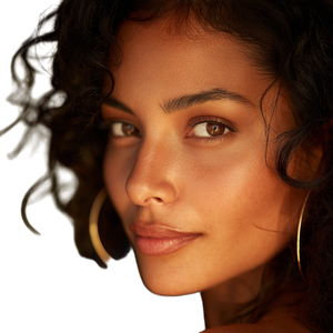Colombian Woman Portrait V3 Vinyl Car Decal Sticker – Waterproof & UV-Resistant 3.4133333333333336"