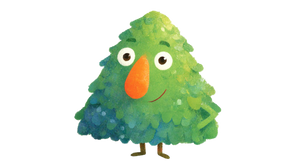 Tree Character Vinyl Car Decal Sticker – Waterproof & UV-Resistant 5.4