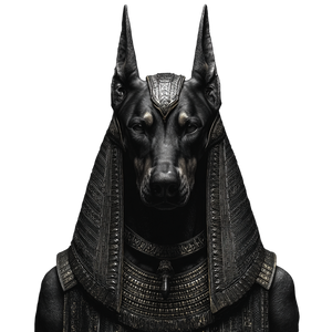 Doberman Anubis V2 Vinyl Car Decal Sticker – Waterproof & UV-Resistant 3.4133333333333336"