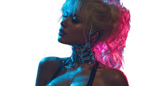 Futuristic Cyborg Dancer Vinyl Car Decal Sticker – Waterproof & UV-Resistant 5.4