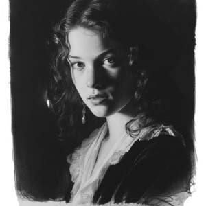Rembrandt Female Portrait V2 Vinyl Car Decal Sticker – Waterproof & UV-Resistant 6.826666666666667"