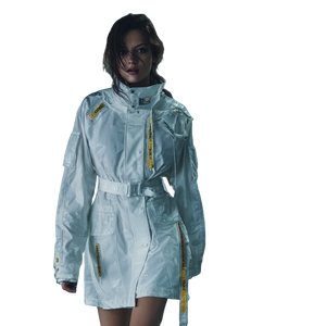 Cyberpunk Model Runway Vinyl Car Decal Sticker – Waterproof & UV-Resistant 6.826666666666667"