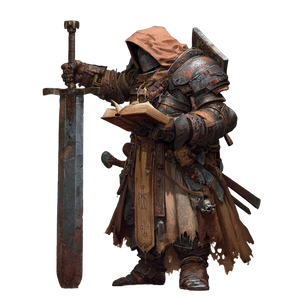 Hooded Half-Orc Cleric Vinyl Car Decal Sticker – Waterproof & UV-Resistant 3.4133333333333336" Hooded Half-Orc Cleric Vinyl Car Decal Sticker – Waterproof & UV-Resistant 3.4133333333333336"