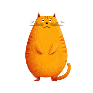 Cartoon Cat V23 Vinyl Car Decal Sticker – Waterproof & UV-Resistant 3.4133333333333336"