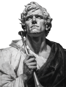 Angel Moroni Portrait Vinyl Car Decal Sticker – Waterproof & UV-Resistant 4.1066666666666665"