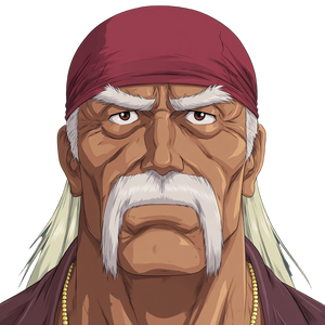 Anime Hulk Hogan Vinyl Car Decal Sticker – Waterproof & UV-Resistant 3.4133333333333336"