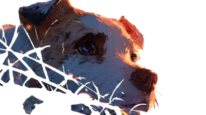Dog V204 Vinyl Car Decal Sticker – Waterproof & UV-Resistant 5.4