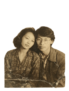 Retro Chinese Couple Vinyl Car Decal Sticker – Waterproof & UV-Resistant 4.1066666666666665"