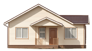 Simple House Vinyl Car Decal Sticker – Waterproof & UV-Resistant 2.72"