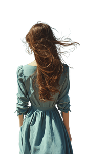 Devilish Hair Girl Vinyl Car Decal Sticker – Waterproof & UV-Resistant 4.8533333333333335" Devilish Hair Girl Vinyl Car Decal Sticker – Waterproof & UV-Resistant 4.8533333333333335"