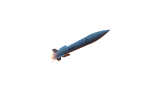Cruise Missile Approach Vinyl Car Decal Sticker – Waterproof & UV-Resistant 2.986666666666667"