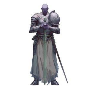 Shadar-Kai Paladin Vinyl Car Decal Sticker – Waterproof & UV-Resistant 3.4133333333333336"