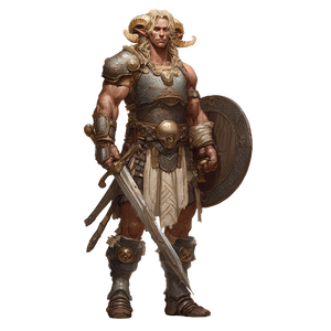 Tiefling Warrior V33 Vinyl Car Decal Sticker – Waterproof & UV-Resistant 3.4133333333333336"