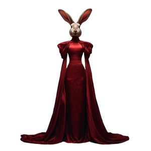 Rabbit-Faced Woman Vinyl Car Decal Sticker – Waterproof & UV-Resistant 3.4133333333333336" Rabbit-Faced Woman Vinyl Car Decal Sticker – Waterproof & UV-Resistant 3.4133333333333336"