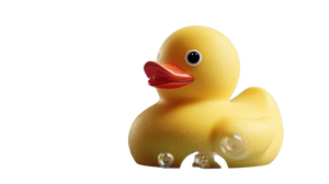 Floating Rubber Duck Vinyl Car Decal Sticker – Waterproof & UV-Resistant 2.72"