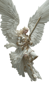 Angelic Warrior Flying V2 Vinyl Car Decal Sticker – Waterproof & UV-Resistant 4.8533333333333335" Angelic Warrior Flying V2 Vinyl Car Decal Sticker – Waterproof & UV-Resistant 4.8533333333333335"