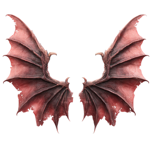 Demon Bat Wings V2 Vinyl Car Decal Sticker – Waterproof & UV-Resistant 3.4133333333333336"
