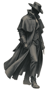 Gothic Assassin Vinyl Car Decal Sticker – Waterproof & UV-Resistant 4.746666666666667"