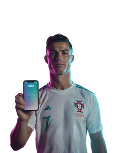 Cristiano Ronaldo Betting Vinyl Car Decal Sticker – Waterproof & UV-Resistant 8.213333333333333"