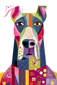 Anthropomorphic Dog Man V2 Vinyl Car Decal Sticker – Waterproof & UV-Resistant 8.96"