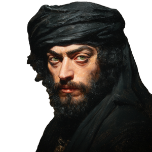 Mysterious Arab Man V3 Vinyl Car Decal Sticker – Waterproof & UV-Resistant 6.826666666666667"