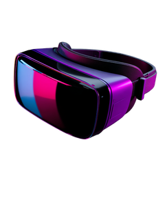 Futuristic Vr Headset V2 Vinyl Car Decal Sticker – Waterproof & UV-Resistant 4.0"