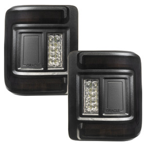 Upgrade your style with Oracle Lighting Tail Light Assembly | LED | Flush Mount | Black Housing | Set Of 2