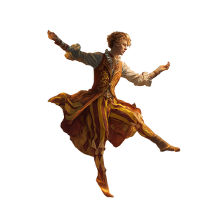 Orpheus Fire Dancer Vinyl Car Decal Sticker – Waterproof & UV-Resistant 3.4133333333333336"