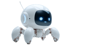 Cute Spider Robot V2 Vinyl Car Decal Sticker – Waterproof & UV-Resistant 5.4