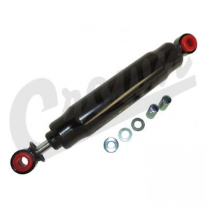 Enhance Steering Stability | Crown Automotive Steering Stabilizer | Durable Steel, Black | With Polyurethane Bushing Enhance Steering Stability | Crown Automotive Steering Stabilizer | Durable Steel, Black | With Polyurethane Bushing