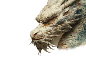 Rustic Dragon Painting Vinyl Car Decal Sticker – Waterproof & UV-Resistant 6.1866666666666665"