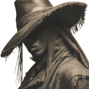 Silhouetted Gaucho Vinyl Car Decal Sticker – Waterproof & UV-Resistant 3.4133333333333336"