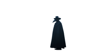 Sinister Plague Doctor V2 Vinyl Car Decal Sticker – Waterproof & UV-Resistant 5.4