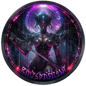 Cyberpunk Sentinel Sticker Vinyl Car Decal Sticker – Waterproof & UV-Resistant 6.826666666666667"