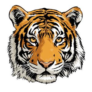 Tiger Head V5 Vinyl Car Decal Sticker – Waterproof & UV-Resistant 3.4133333333333336"