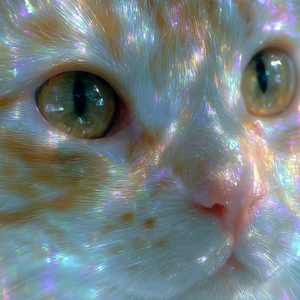 Scientific Cat Portrait Vinyl Car Decal Sticker – Waterproof & UV-Resistant 6.826666666666667"